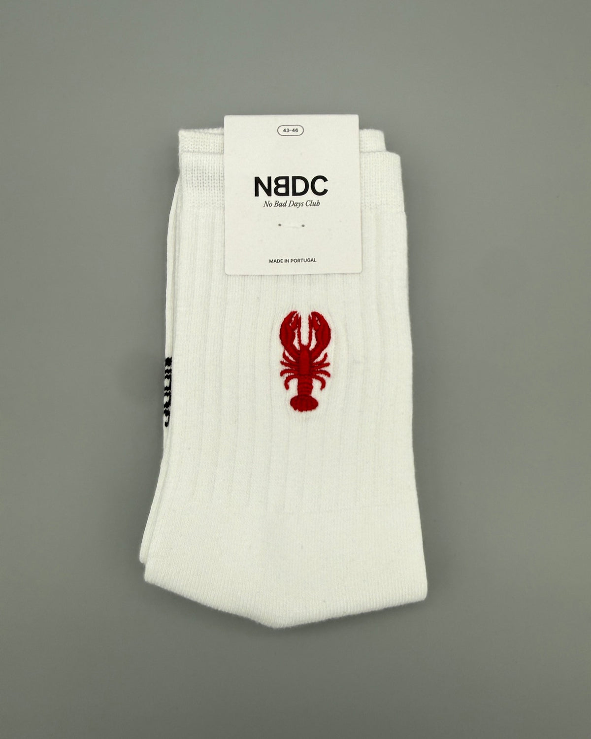 Weiße Lobster Socken von NBDC