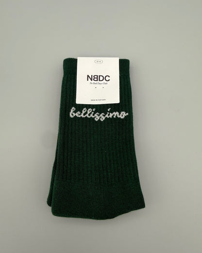 Dunkelgrüne Bellissimo Socken von NBDC