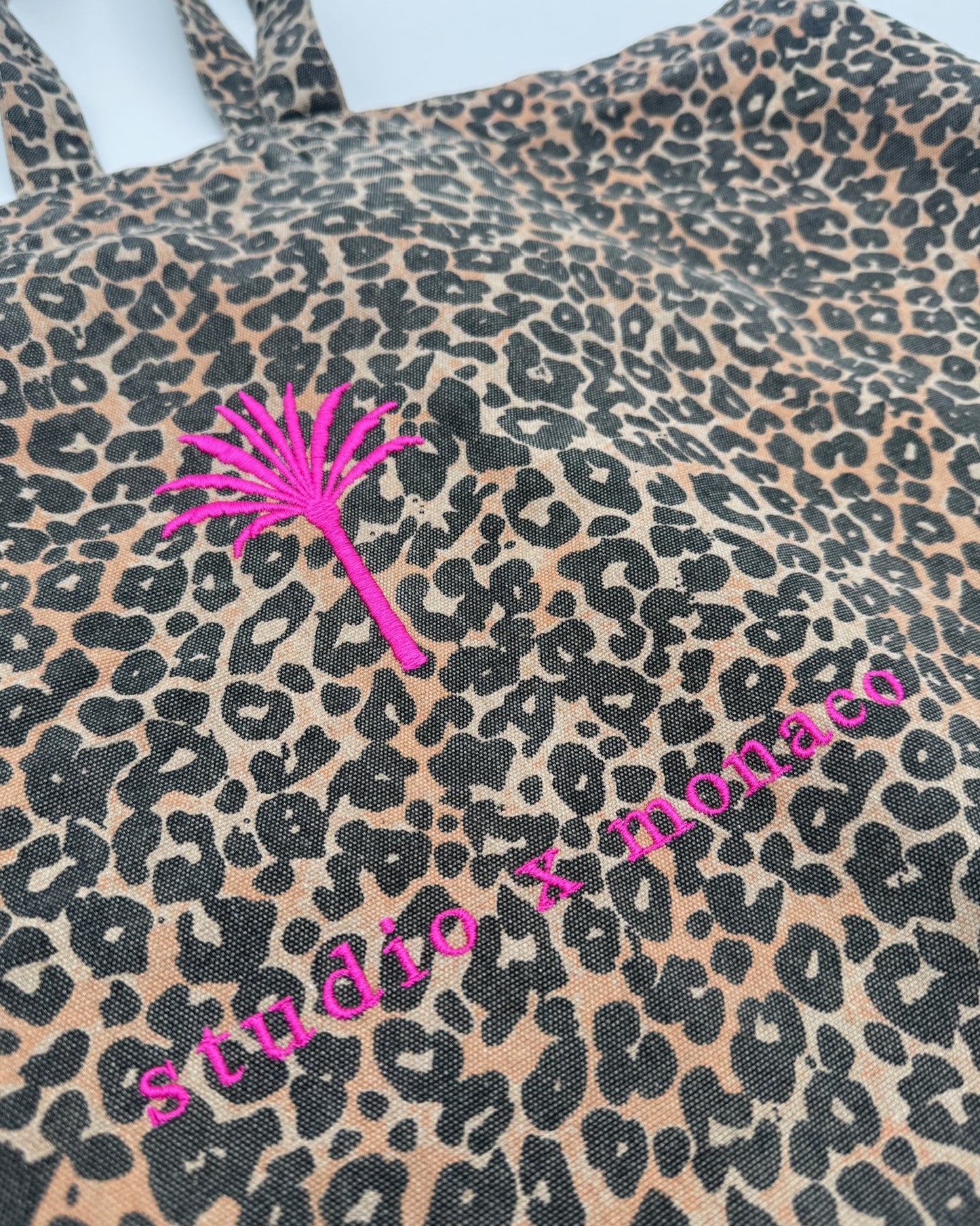 Leopard Oversized Shopper "Palme"